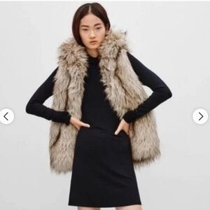 Aritzia Sunday Best Ovid Fur Vest